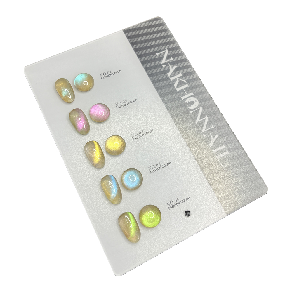 Nail Art Eye Cat - NAKHONNAIL 2024 New Sparkle Fashion 5