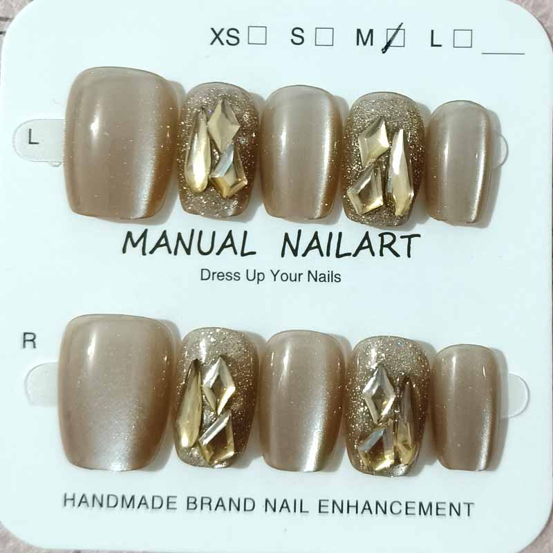 Nail Art Eye Cat - 10 Buah Wanita Mode Tinggi Mata