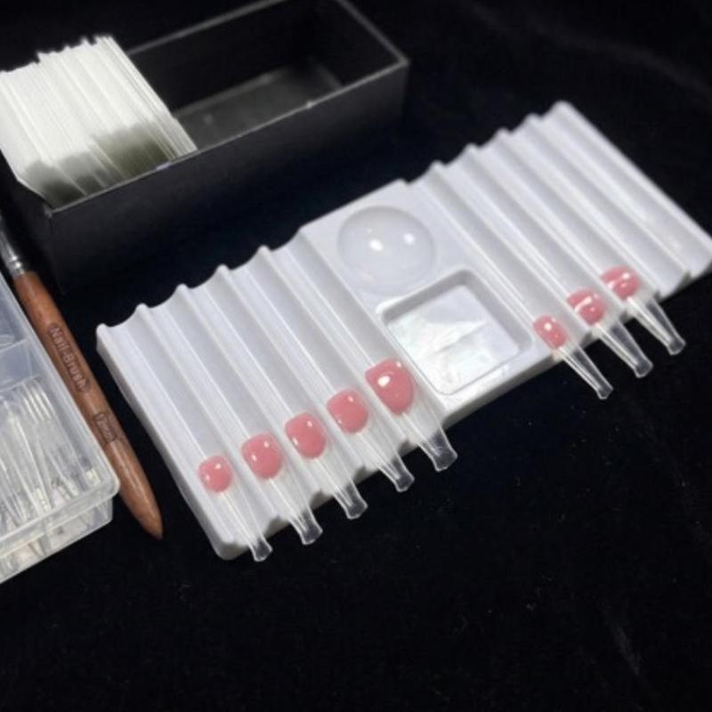 Nail Fan Brush - Palet Seni Kuku yang Dapat Digunakan