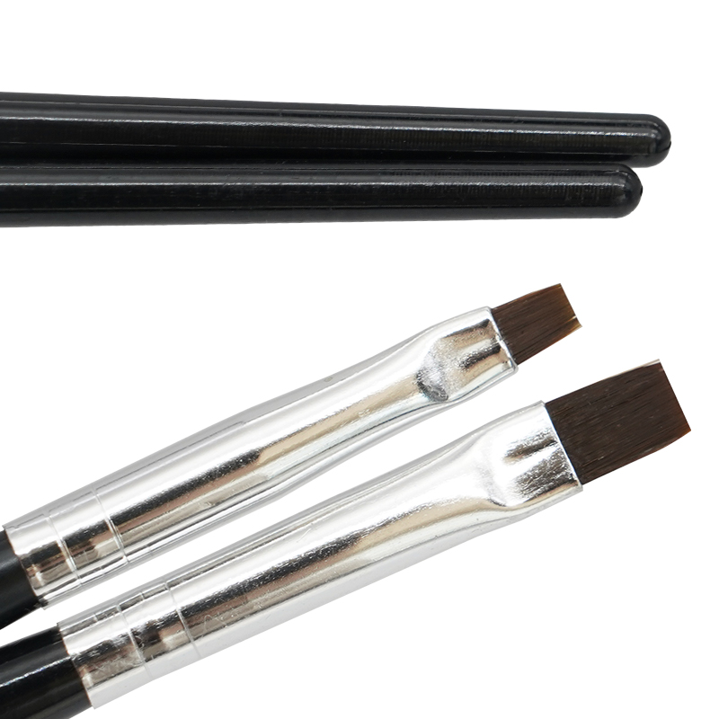 5 Buah Pena Kuas Resin Gigi Po - Nail Fan Brush ulasan dan harga