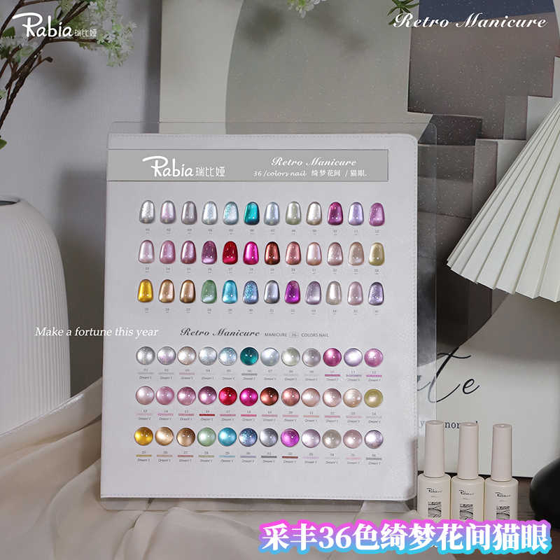 RABIA Moonlight Cat Eye 36 War - Nail Art Eye Cat ulasan dan harga