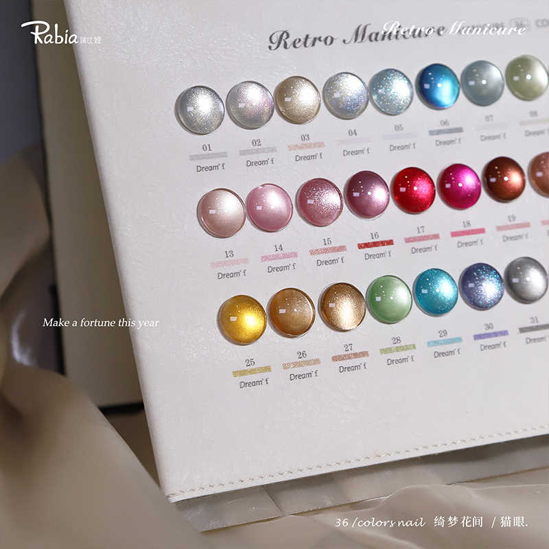 RABIA Moonlight Cat Eye 36 War - Nail Art Eye Cat ulasan dan harga