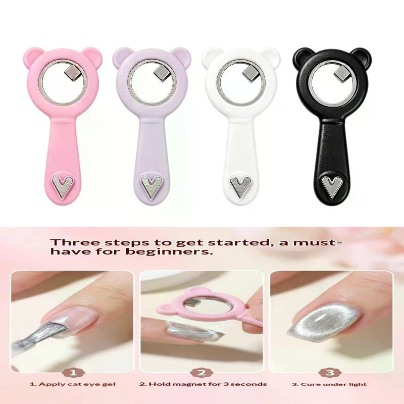 1 Buah Magnet Kuku Mata Kucing - Nail Art Eye Cat ulasan dan harga