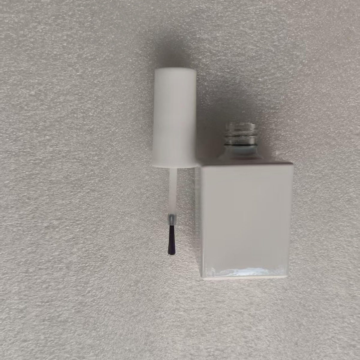 15ML 6 Buah Botol Putih Kosong - Nail Fan Brush ulasan dan harga