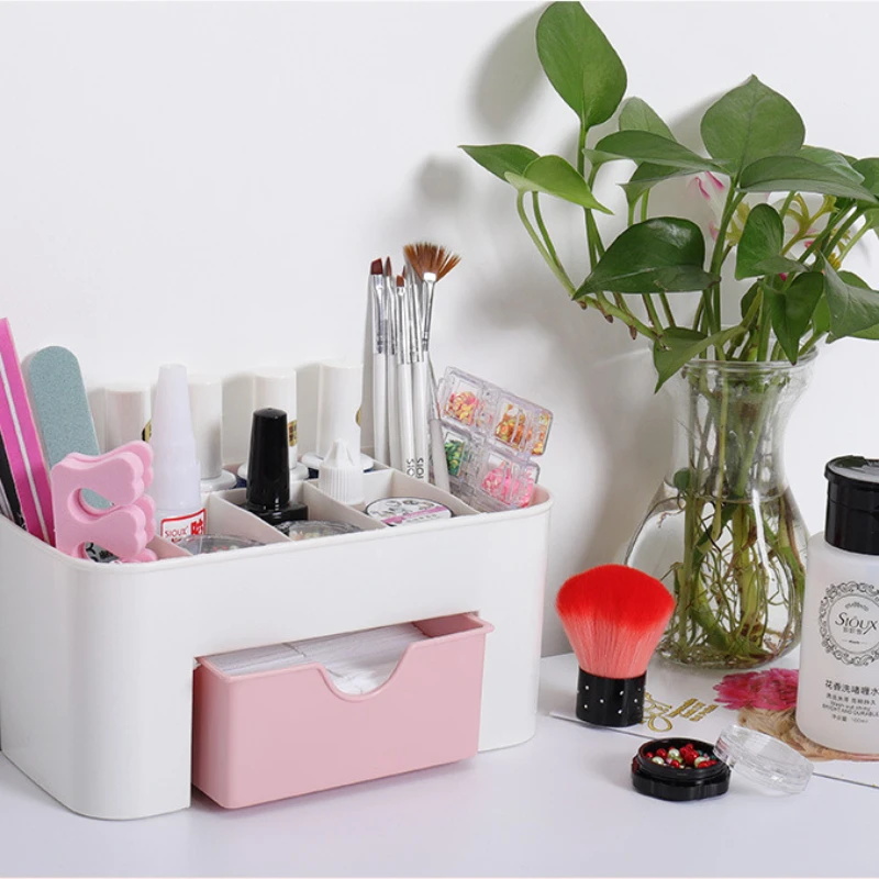 Kotak penyimpan kosmetik, Laci - Nail Fan Brush ulasan dan harga