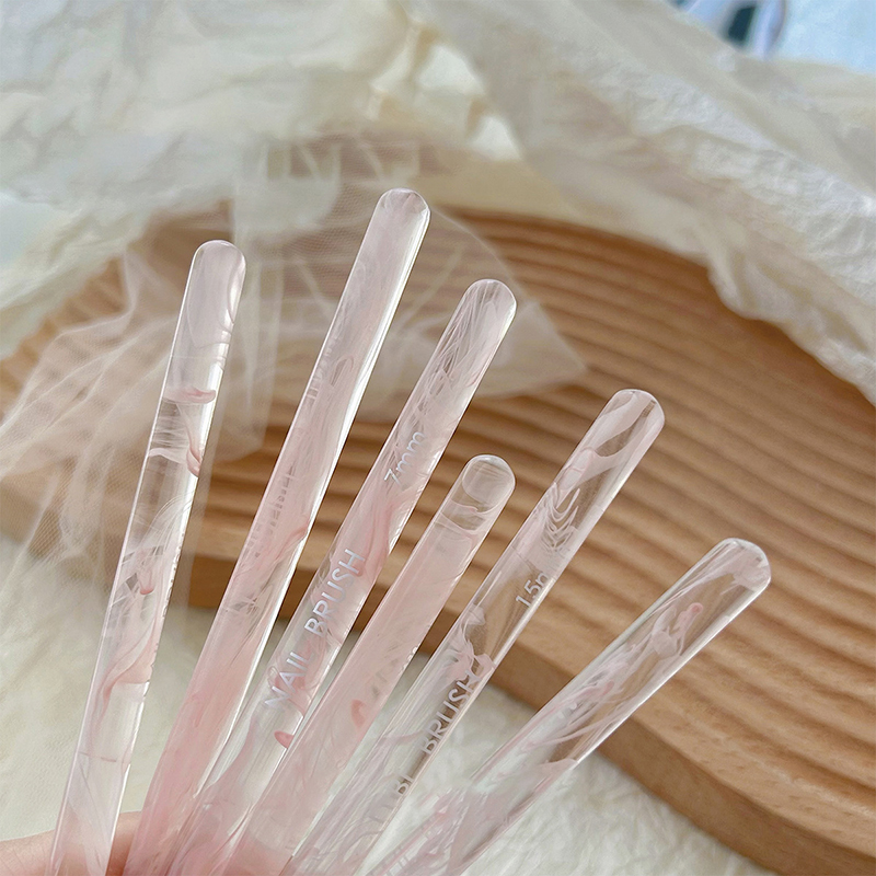 1 Buah Kuas Nail Art Baru Berb - Nail Fan Brush ulasan dan harga