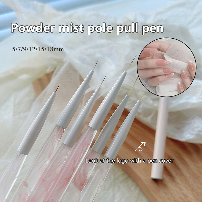 1 Buah Kuas Nail Art Baru Berb - Nail Fan Brush ulasan dan harga