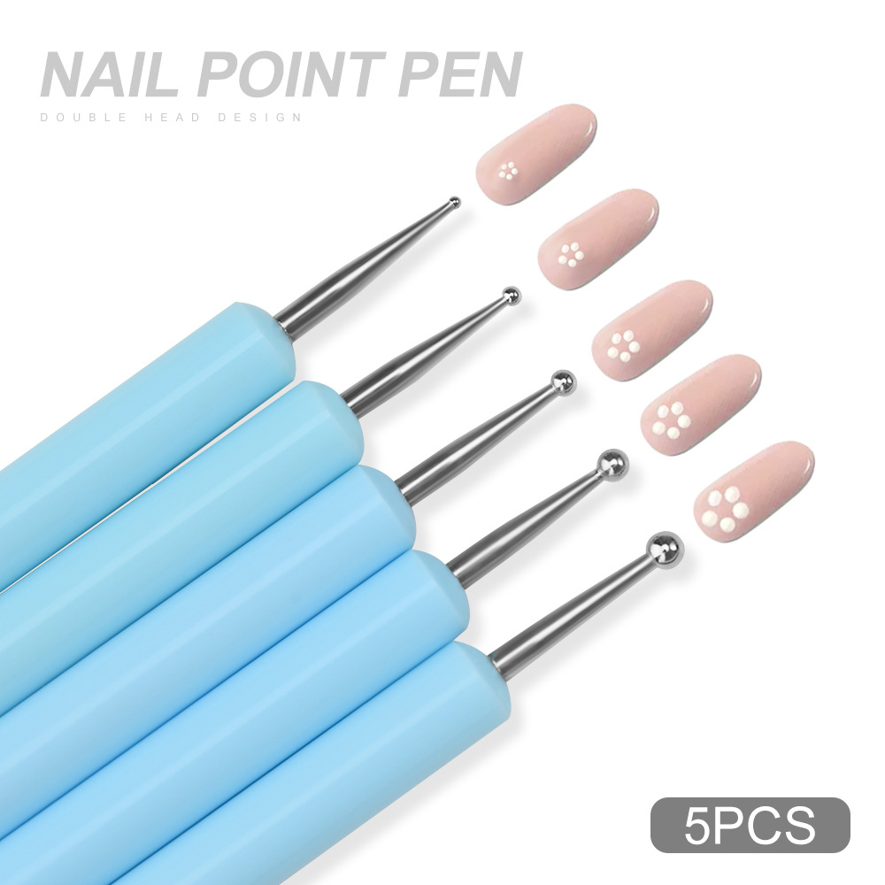 1/3/5/6/pcs/set Kuas Seni Kuku - Nail Fan Brush ulasan dan harga